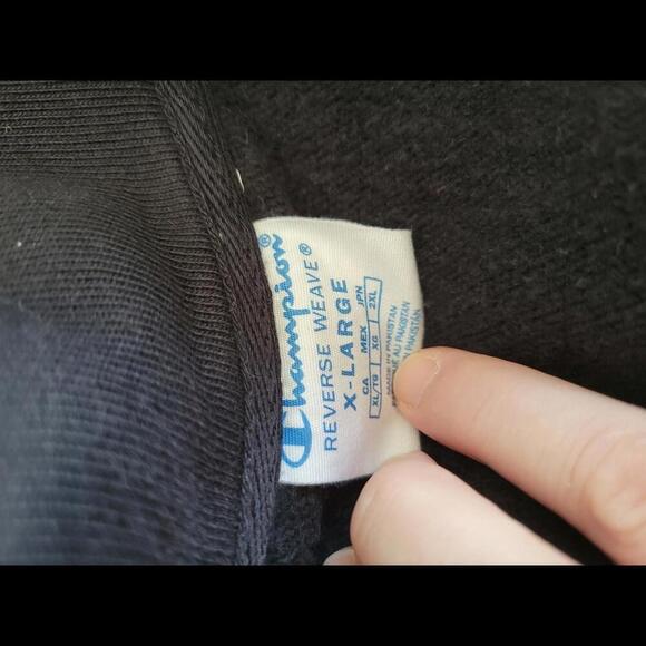 TCU Champion XL grey & black with logo sweatshirt - Picture 3 of 5